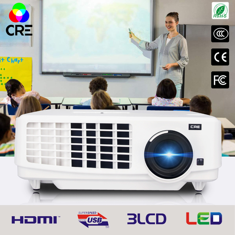 High Brightness Educational Business Conference Using LED Projector