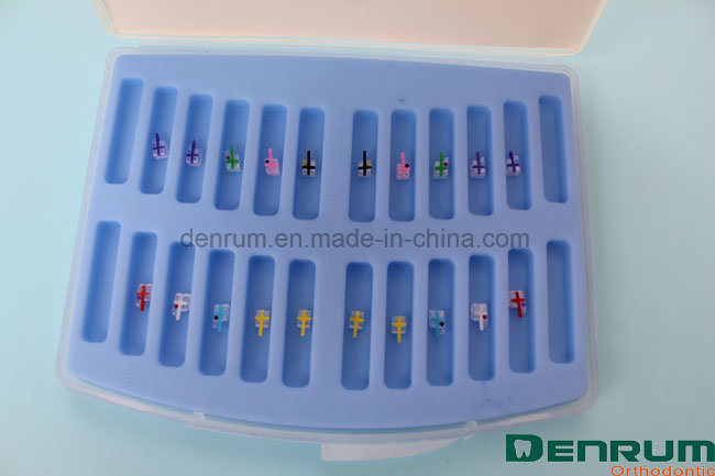 Denrum Factory Supply Crystal Orthodontic Sapphire Brackets
