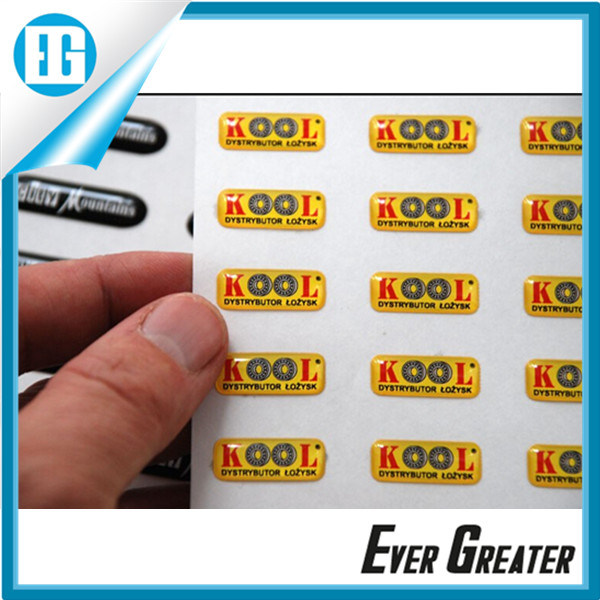 UV Resistant 3D Domes Label Stickers