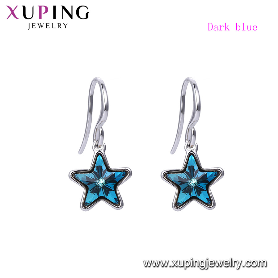Xuping Fashion Jewelry Crystals From Swarovski Elements Earrings for Women