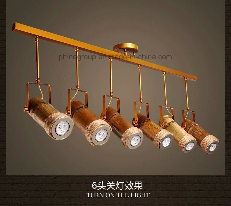 Bamboo Modern UL Approved Fixture Decoraive Home Hotel Pendant Lighting
