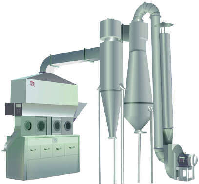 Xf Series Horizontal Fluidizing Dryer for Granulating Machine