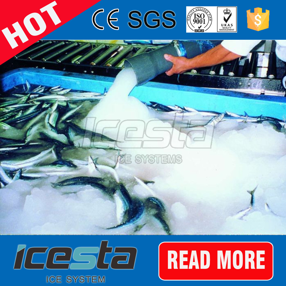 Easy Install Water Cooled Industrial Slurry Ice Factory
