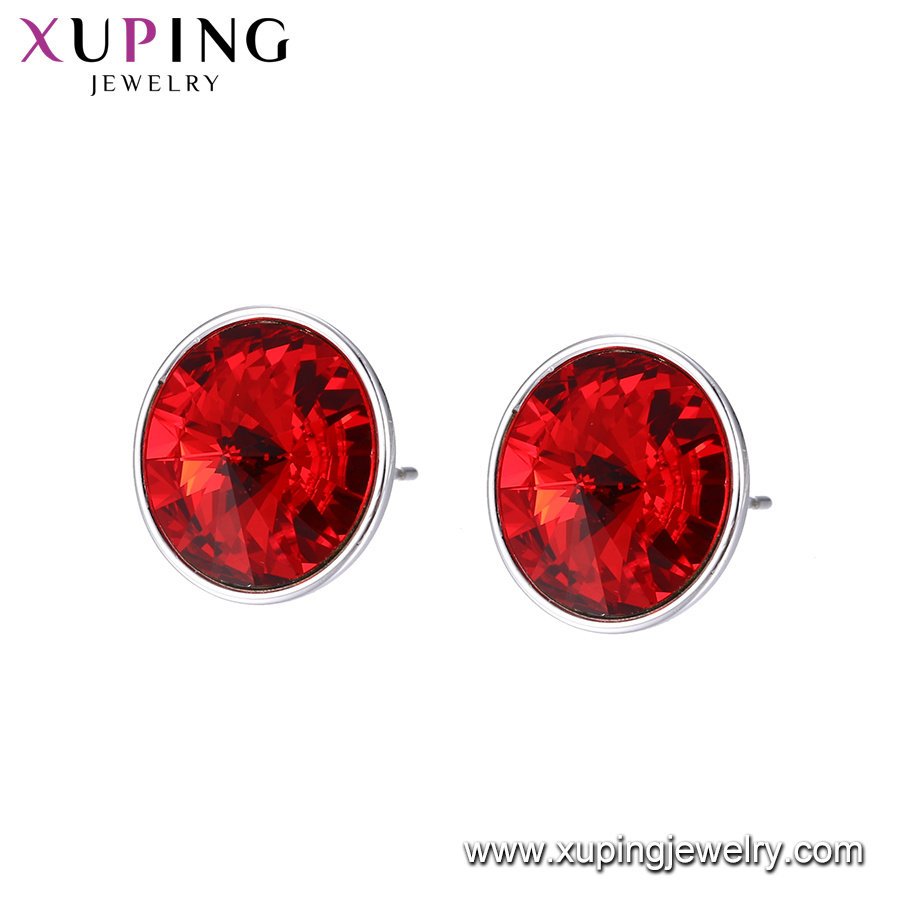 Xuping Hot Sale Newest Arrival Crystals From Swarovski Fancy Bali Jewelry Earrings