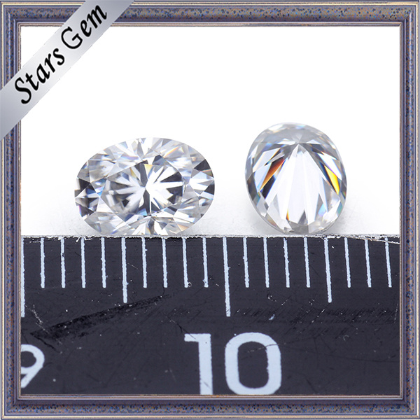 Ef Color 7*5mm Oval Brilliant Cut Moissanite Diamond