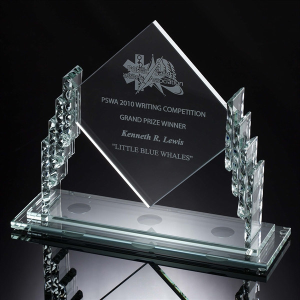 Jade Glass Diamond Award (#30399)