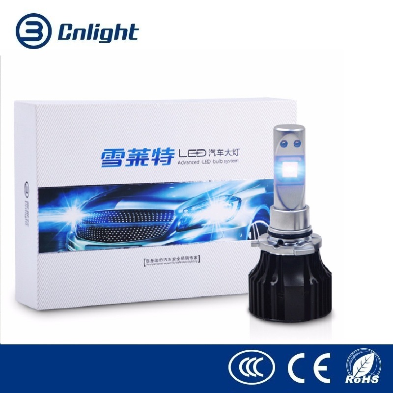 9005 LED Headlight Bulb Conversion Kits 9005 8000K Crystal Clear 7000-8000lm Lighting Cool White 70W Power High Lighting Effect 3 Years Lifespan
