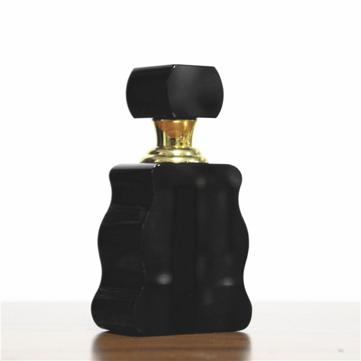 Jingyage Black Empty Crystal Perfume Bottle