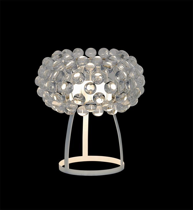Special LED Lighting Acrylic Iron Desk Light Modern Crystal Table Lamp