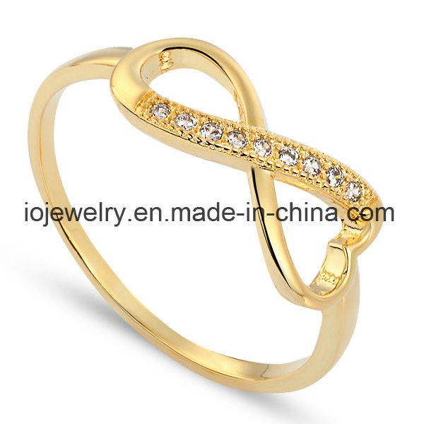 Gold Plated Jewelry Real 925 Silver Rings
