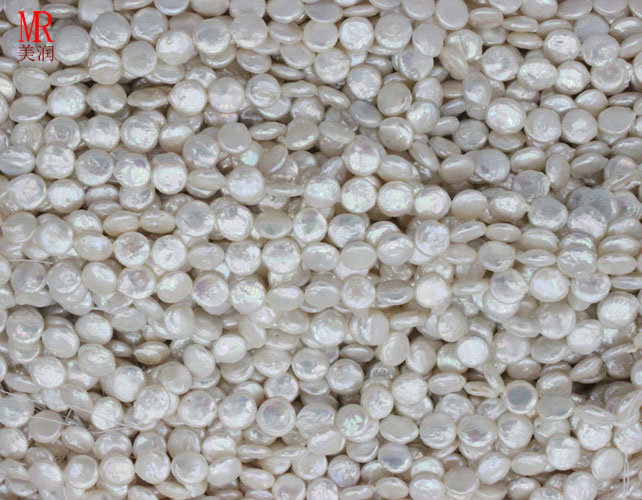 Coin Baroque Keshi Pearl Beads Strands