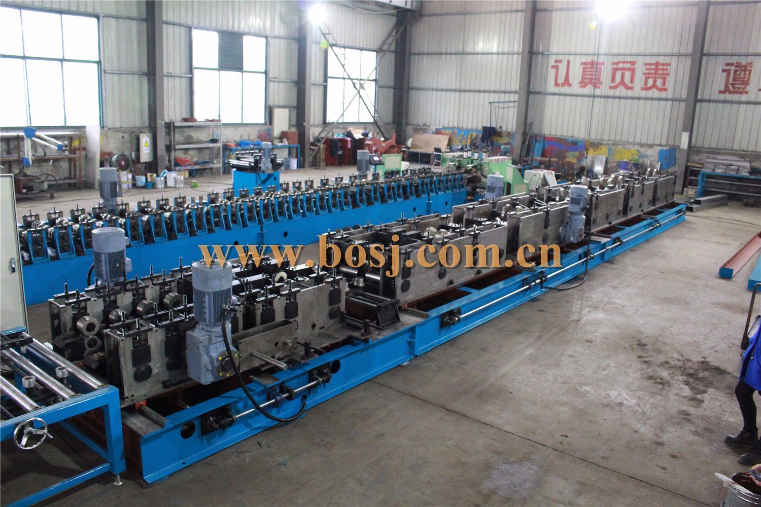Steel Cable Tray and Strut Channel Support Roll Forming Machine Factory Made in China