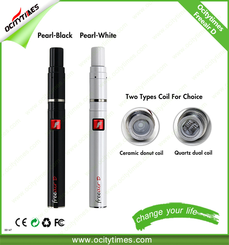 Wholesale Best Dry Herb Wax Vaporizer with Ceramic Donut Coil