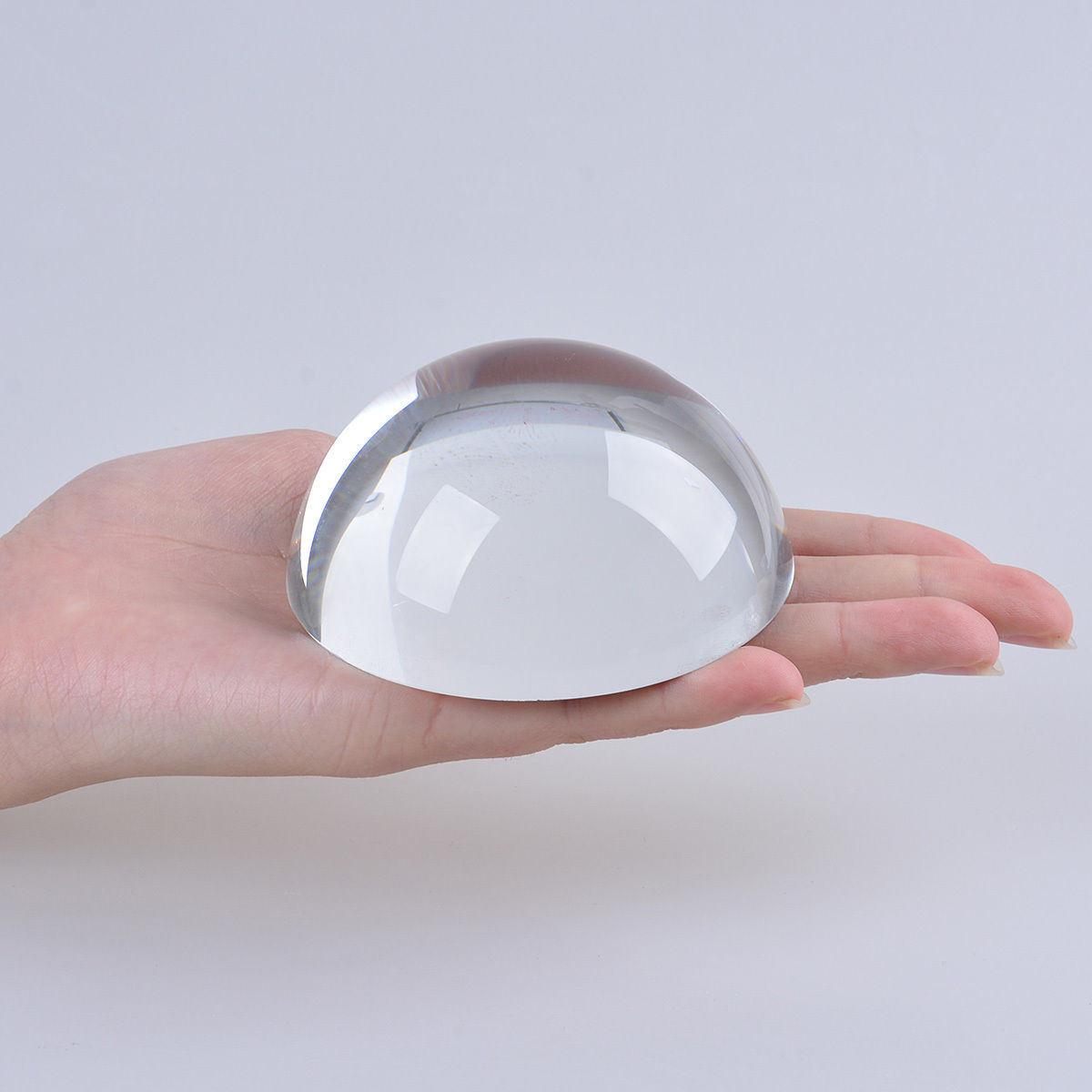 Large Magnifying Glass Paperweight Dome Magnifiers Semi Crystal Ball