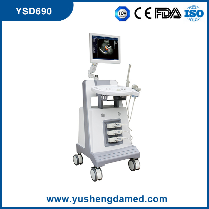 Ysd690 Digital 3D/4D Color Doppler System Ultrasound Ce Approved