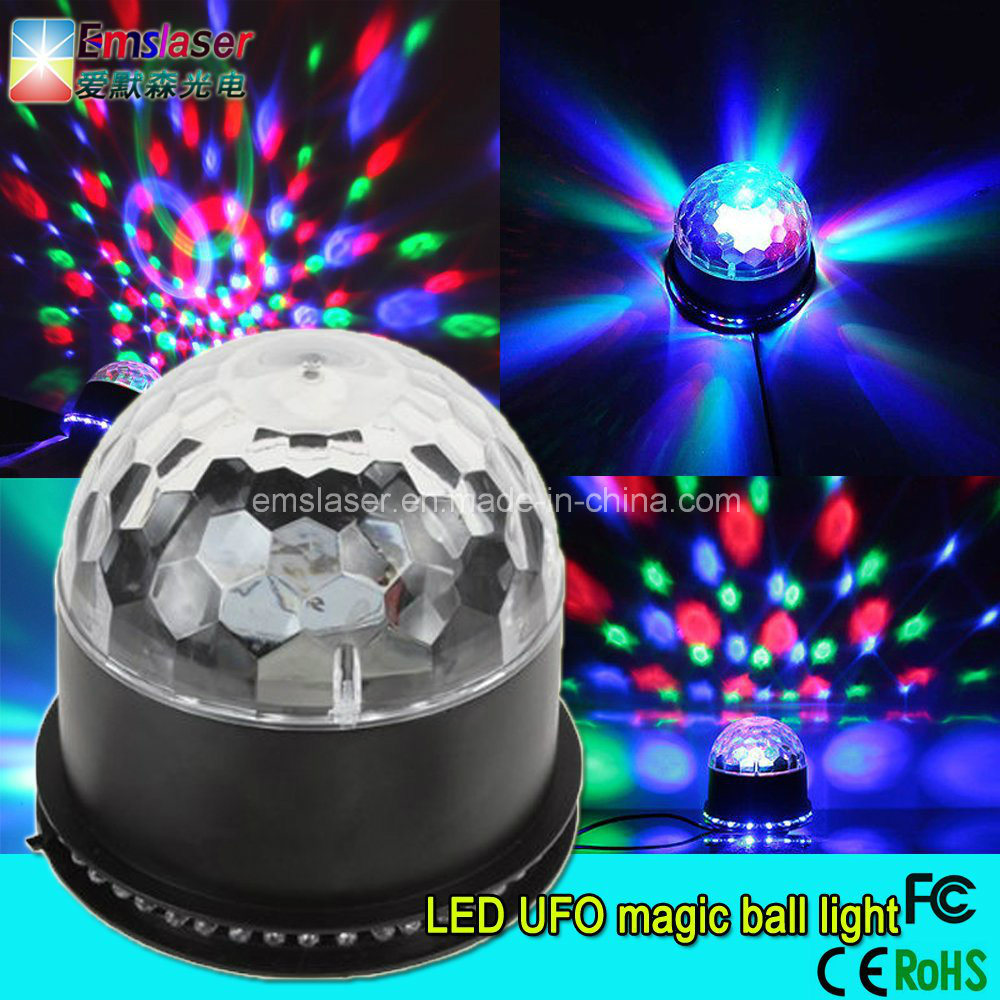 Wholesale 2 In1 RGB LED Magic Ball Light LED Sunflower Light Disco Home Lighting