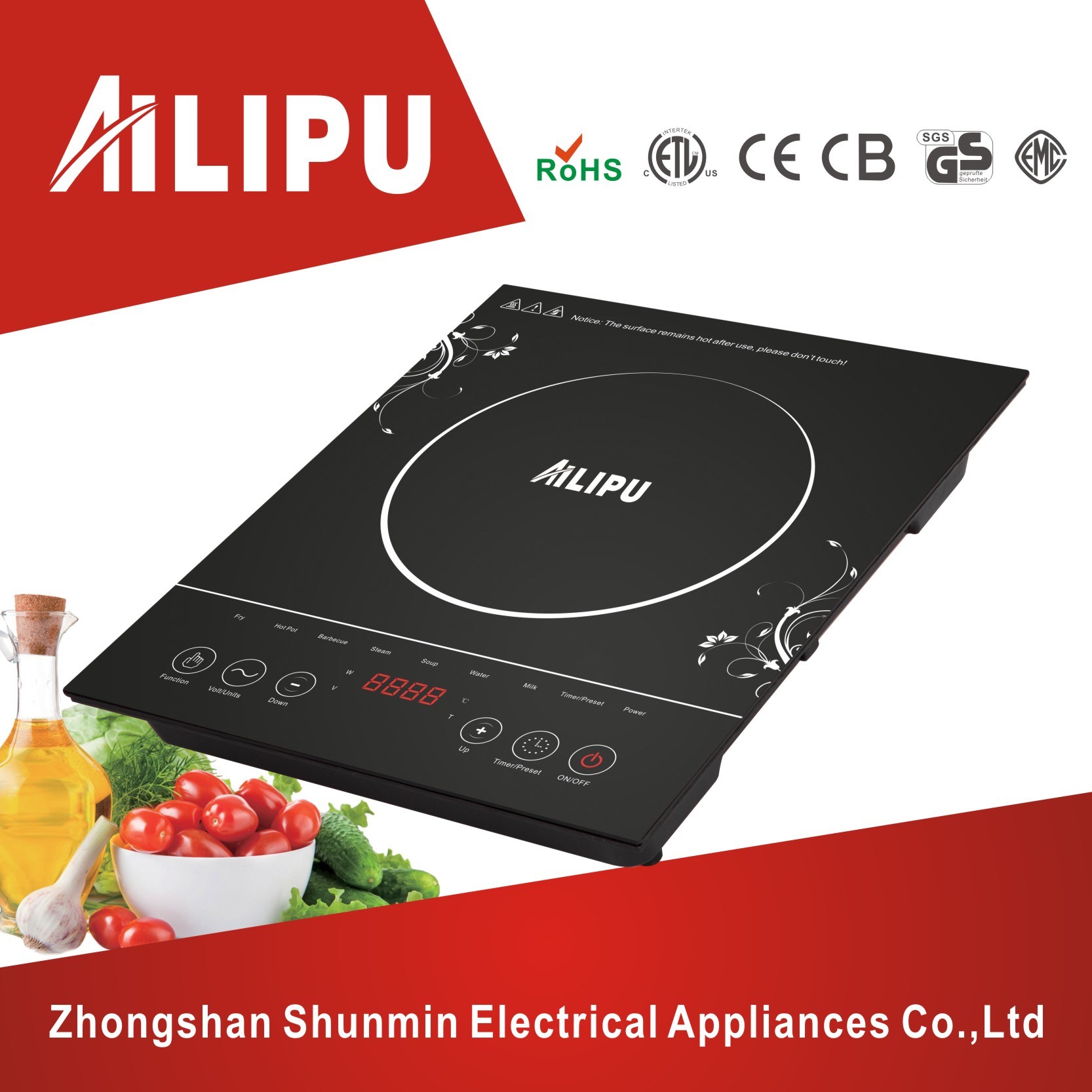 Kitchenware Single Plate Top Quality Induction Cooker