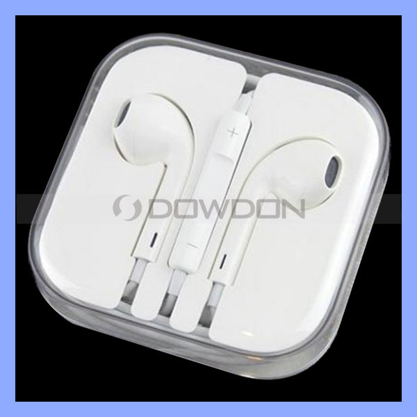 for Apple iPhone 6 5 5s Earpods Earphones with Remote and Mic (EAR-07)