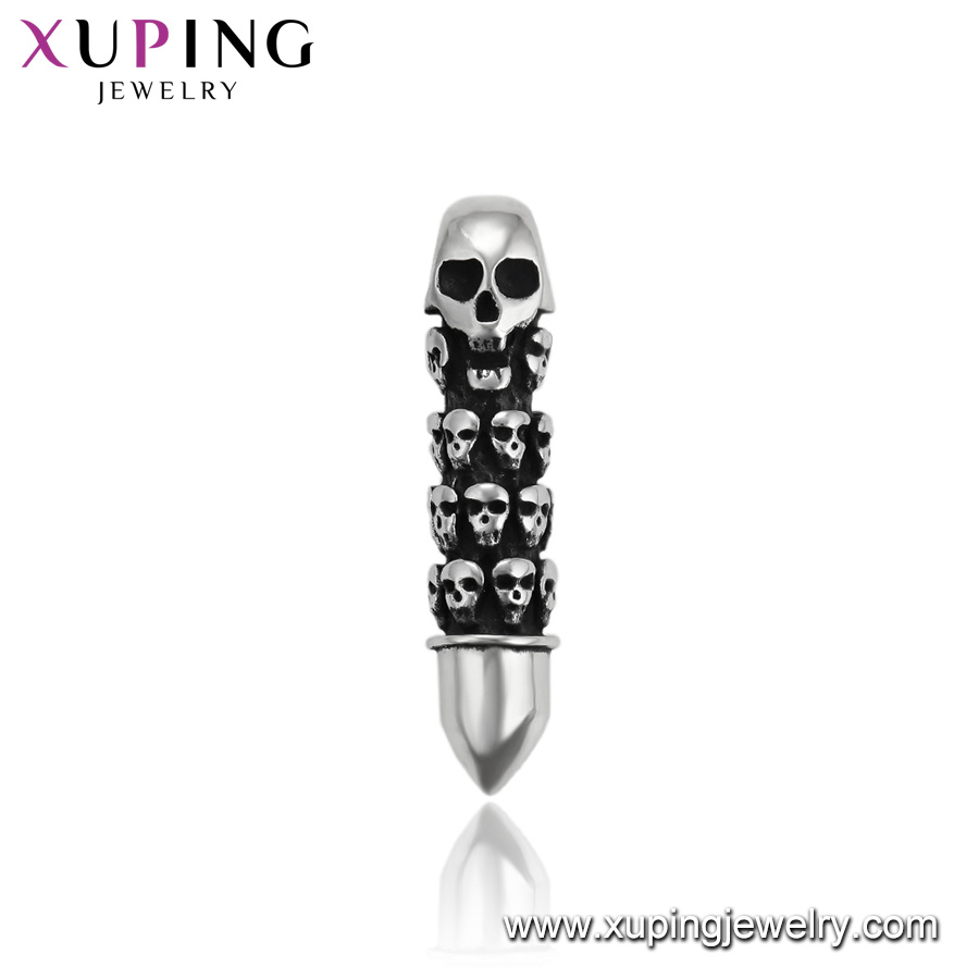 Pendant-50 Xuping Stainless Steel Jewelry Human Skeleton Logo Jeweled Pendants