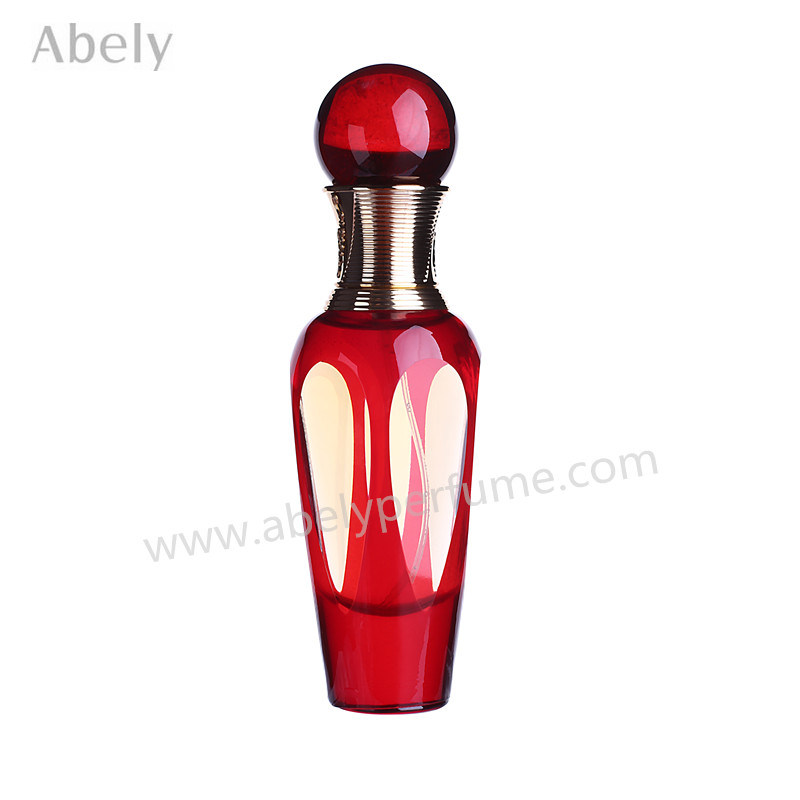 Arabia Perfume Bottle with Partial Color Coating