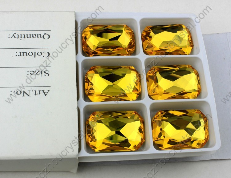 Factory Price Lead Free Octagon Crystal Beads for Jewelry Decoration
