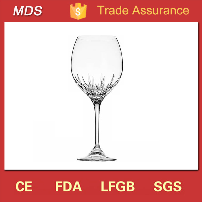 Eco-Friendly Blown Glassware Crystal Goblet Wine Glass