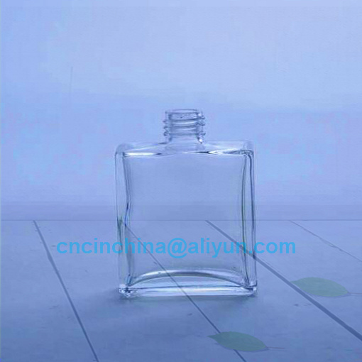 Square Clear Perfume Glass Bottle 60ml