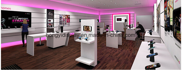 Mobile Shop Counter/Mobile Counter Design/Cell Phone Display Fixture