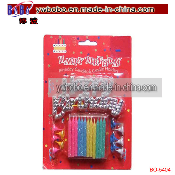 Birthday Party Gift Birthday Candle Yiwu Market Ornament (BO-5404)