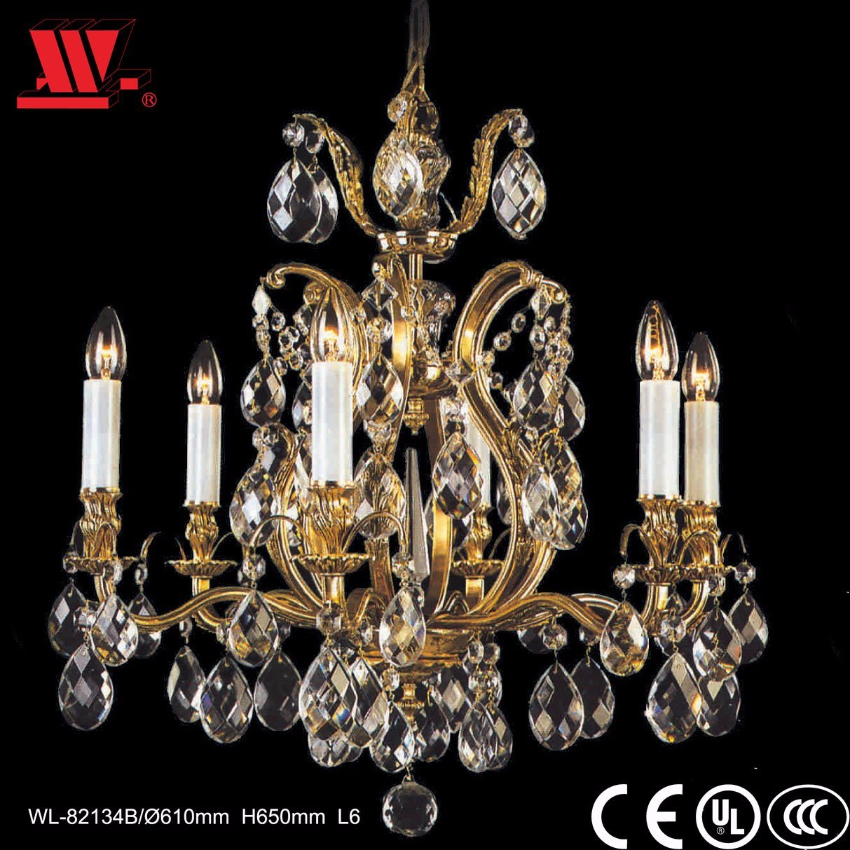 Traditional Crystal Chandelier Wl-82134A