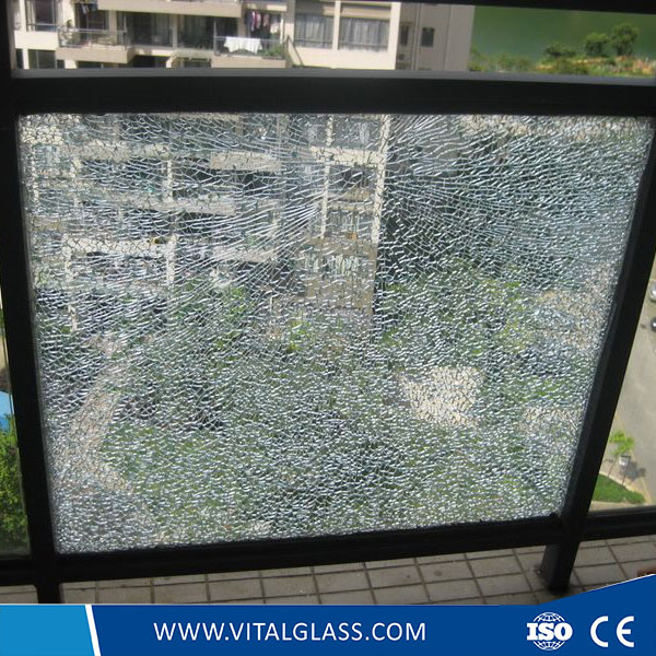 10mm Clear Float Glass Bullet Proof Glass Bent Tempered Glass