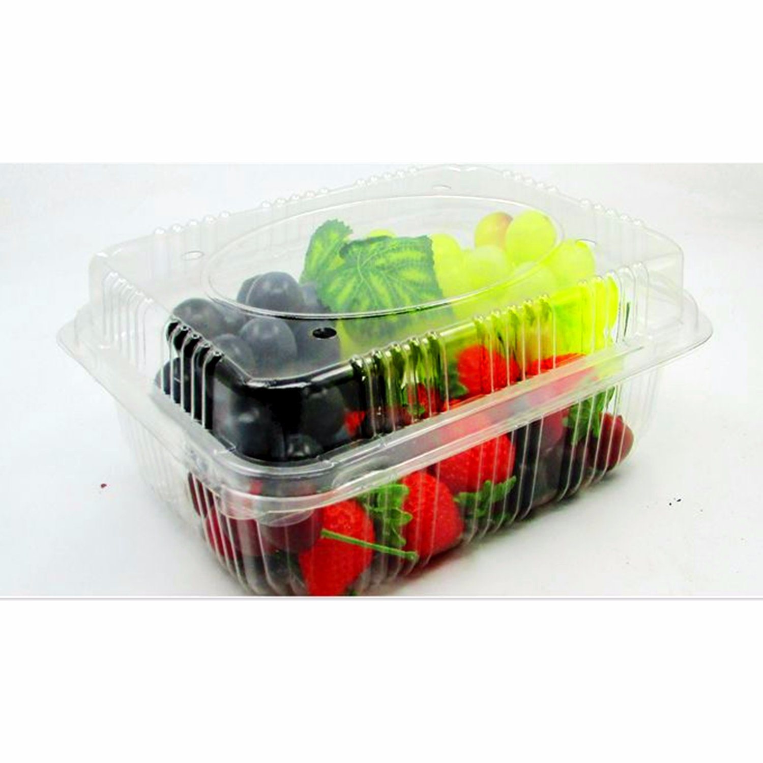Ideal Packing Design Plastic Transparent Pet Fruit Container Box