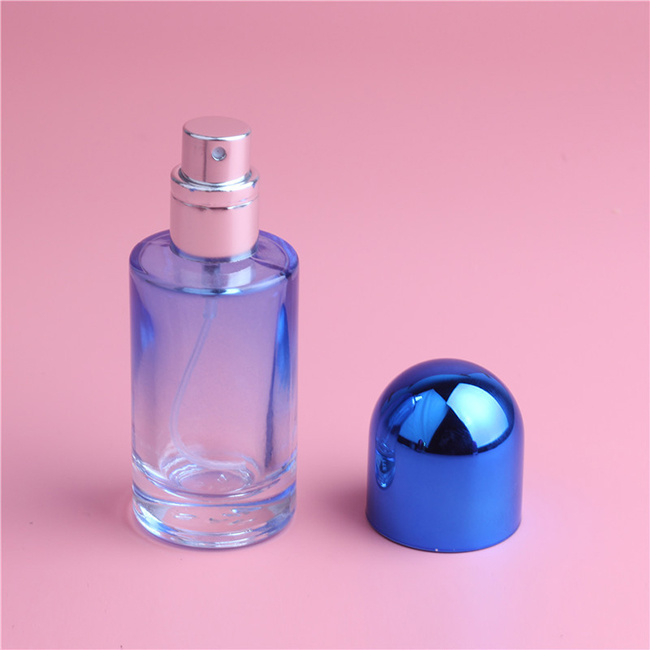 Glass Spray Perfume Bottles Trendy Style Custom Made Crystal Glass Perfume Bottle
