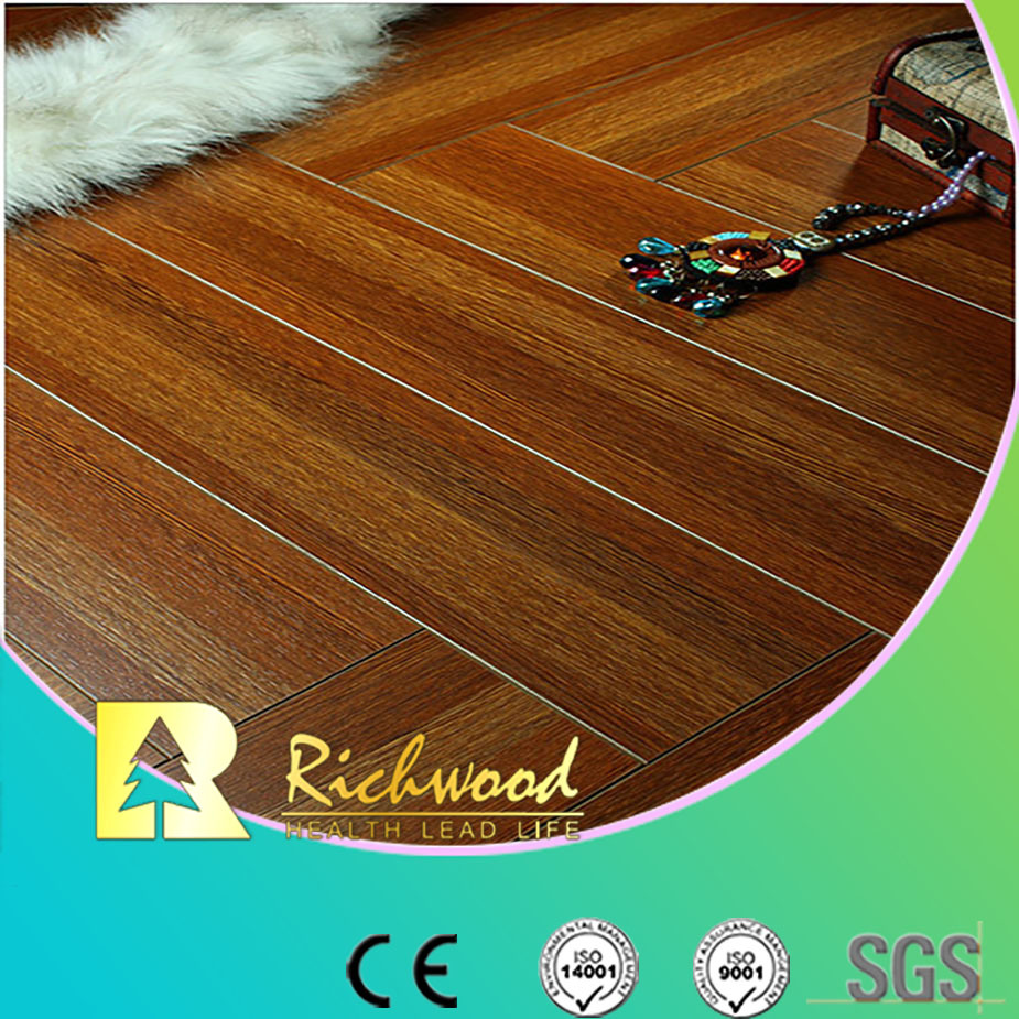 12.3mm AC4 Crystal Cherry Water Resistant Laminated Floor