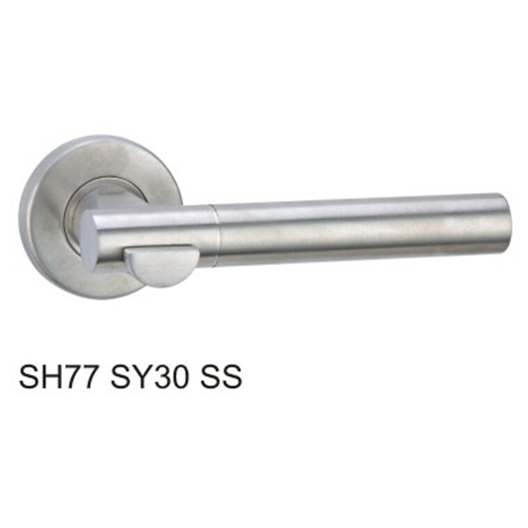 High Quality Stainless Steel Hollow Lever Door Handle (SH77SY30 SS)