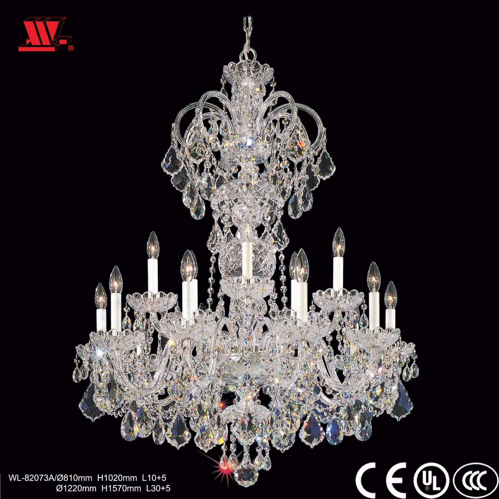 Traditional Crystal Chandelier Wl-82073A