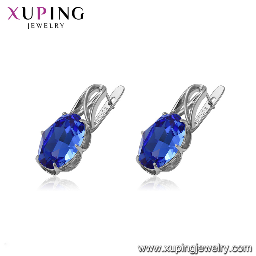 Xuping Best Selling Rhinestone Designs Crystals From Swarovski Fashion jewelry Earrings