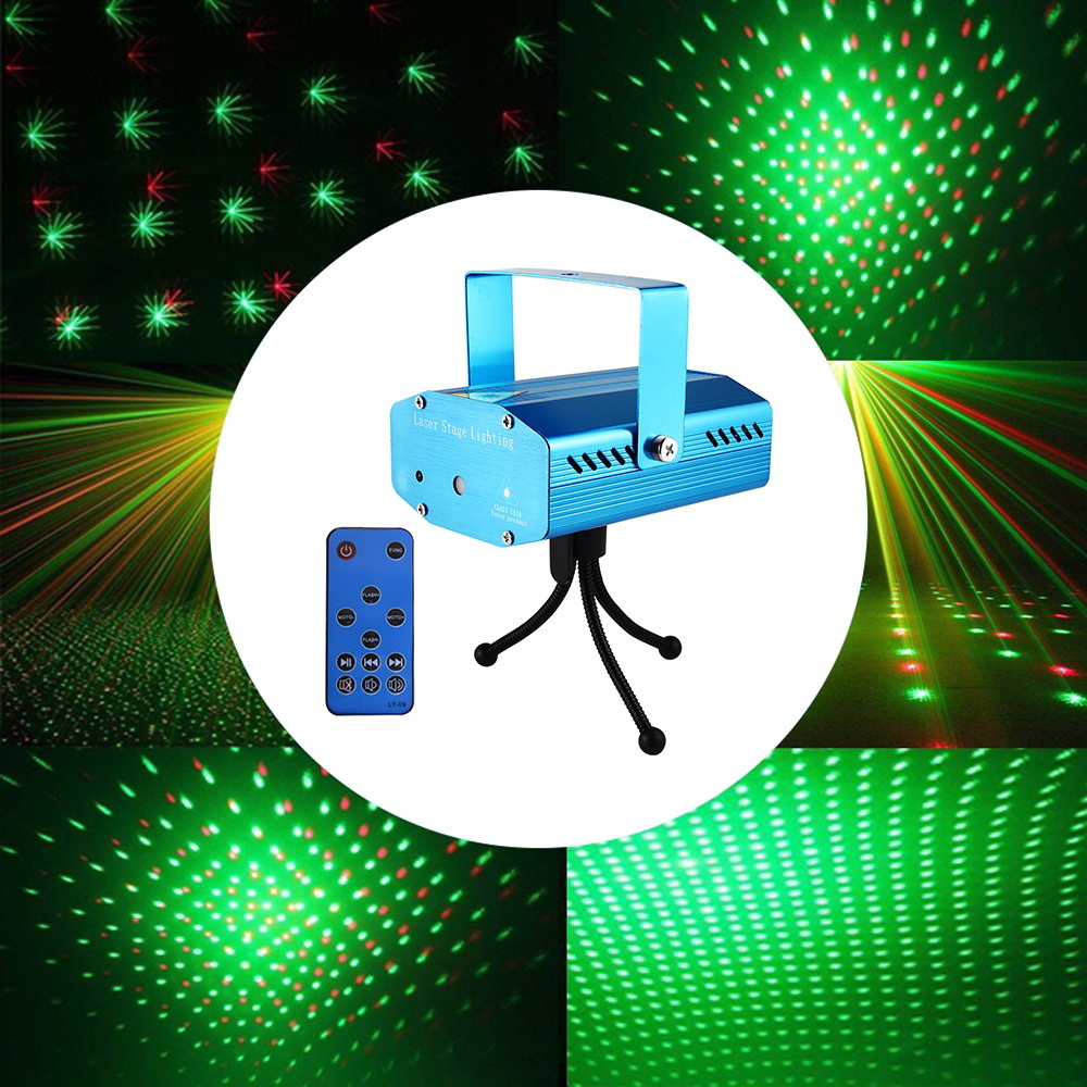 Special Efficacy Sound DJ Equipment Christmas Star Laser Green Stage Lighting