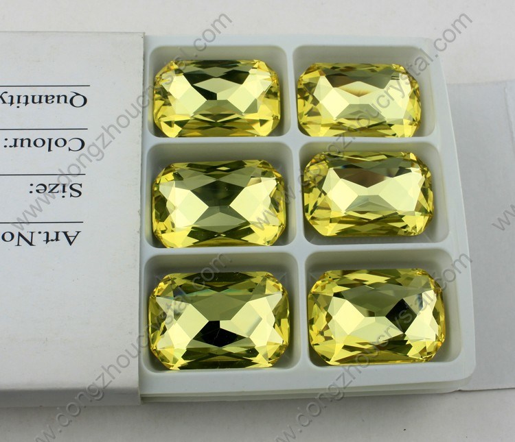 Decorative Dz-3008 Octagon Crystal Beads for Jewelry Accessories