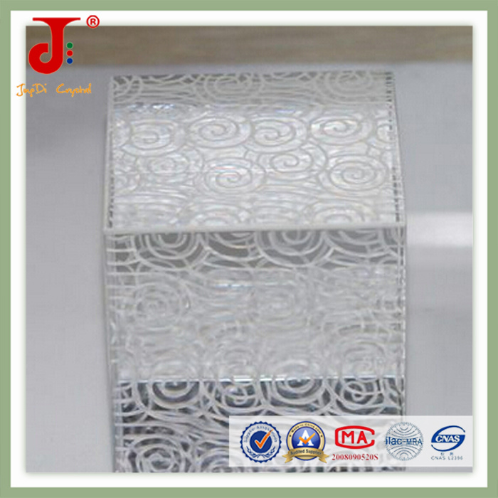 3D Laser Engraved Crystal Cube (JD-CC-504)
