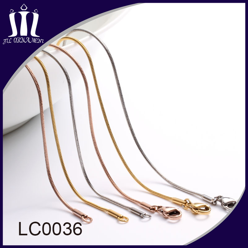 High Quality Stainless Steel Jewelry Snake Chain