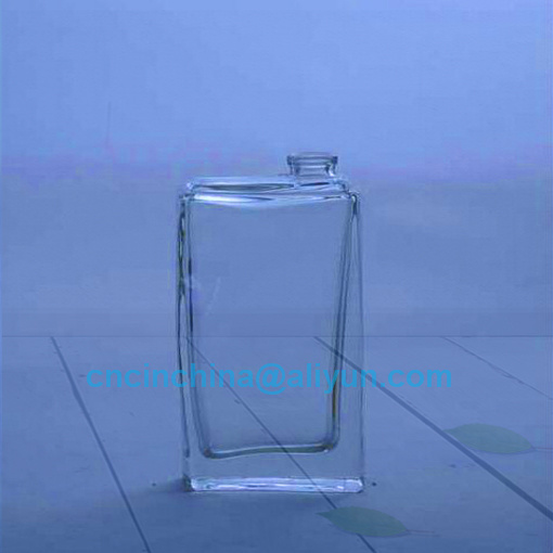 Square Clear Glass Bottle for Perfume 50ml