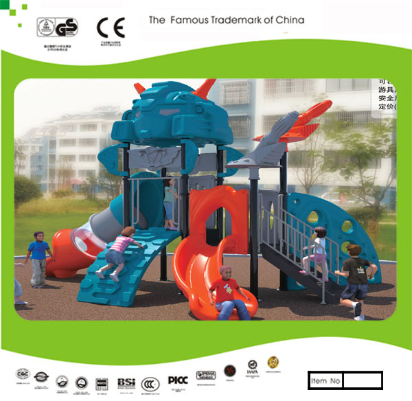 Kaiqi Small Cool Robot Themed Children's Playground (KQ30127B)