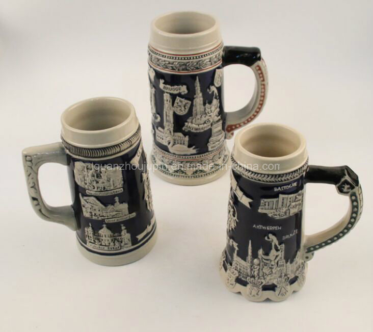 OEM Beer Ceramic Cup Mug for Home Restaurant Supplies