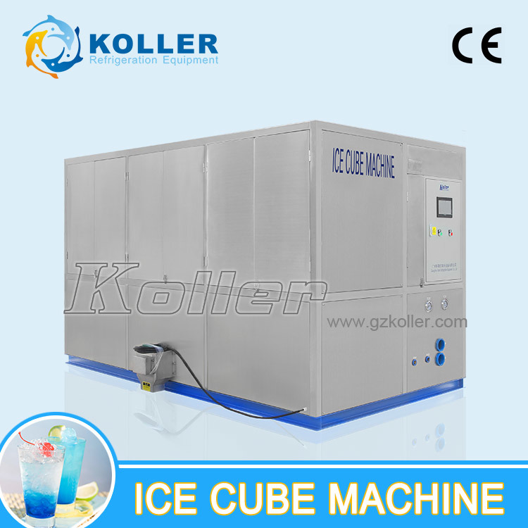 Koller Stable Crystal Ice Cube Machine for 5 Tons Capacity