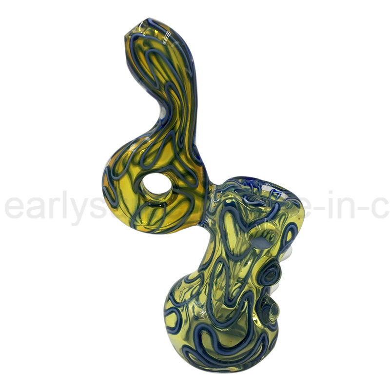 Elephant Single Glass Spoon Pipe for Tabacco Smoking (ES-HP-047)