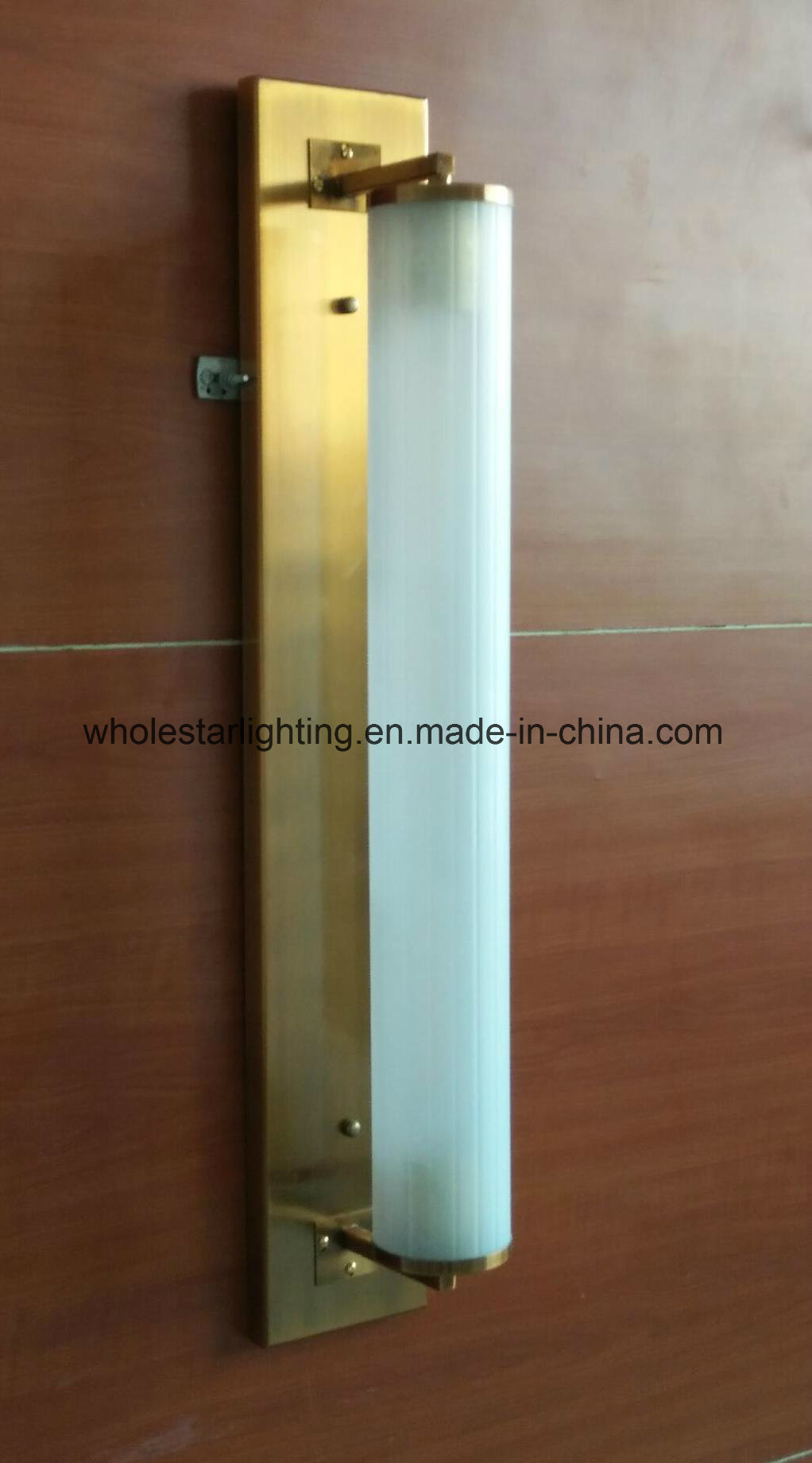 Metal Glass Wall Lamp -Hotel Wall Lamp (WHW-273)