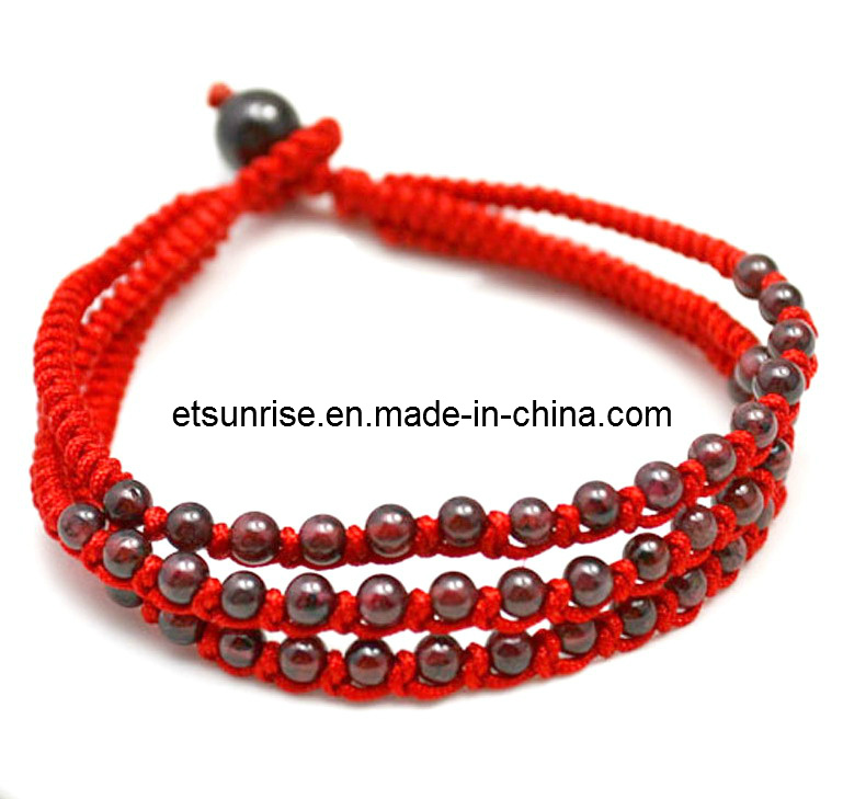 Fashion Semi Precious Stone Crystal Jewellery Bracelet (ESB01288)