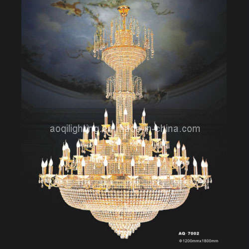 Luxury Golen Hotel Project Crystal Chandelier Light (AQ7002)