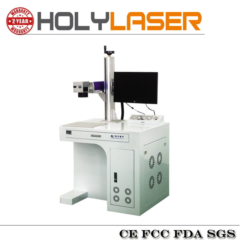 Hsgq-20W Fiber Laser Marking Machine for Aluminum, Copper, Strong Iron